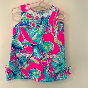 EUC Lilly Pulitzer lobster dress 18-24m